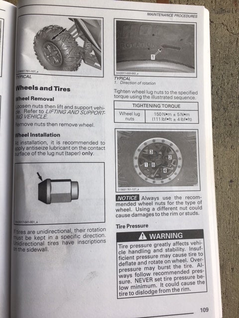 Wheel Torque Chart 2017